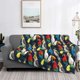 thumbnail image 2 of Fotbe Parrot Manta de Franela con Estampado, Manta Ultrasuave para Cama, Sofá, Auto, Hipoalergénica y Antibolitas-60"x50", 2 of 6