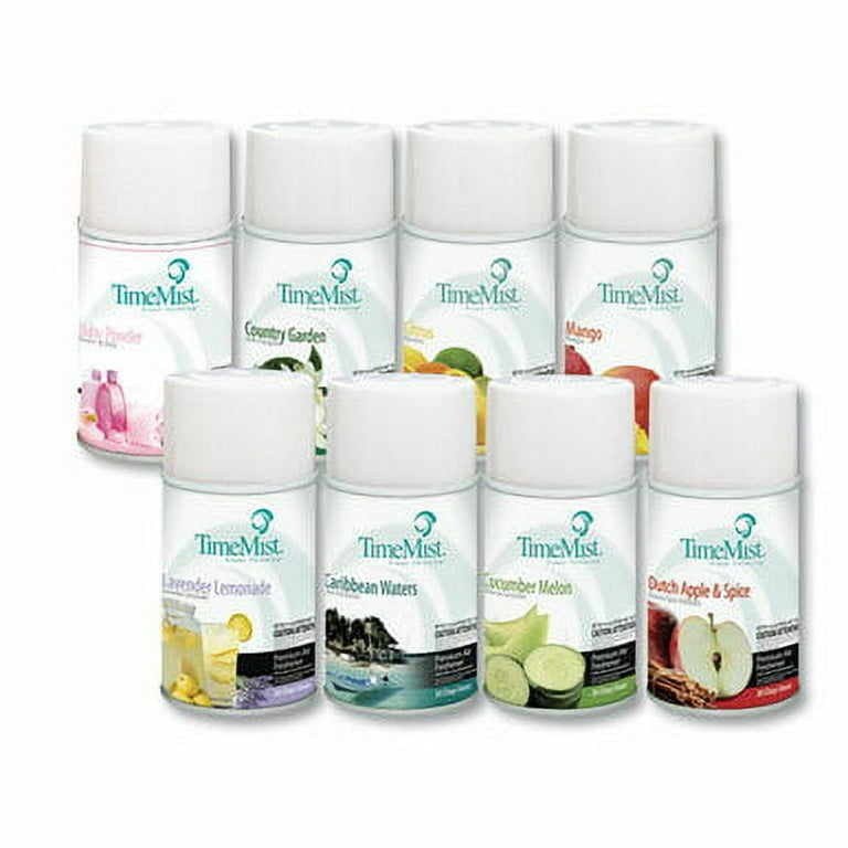 Premium Metered Air Freshener Refill, Dutch Apple and Spice, 6.6 oz Aerosol Spray, 12/Carton Premium Metered Air Freshener Refill, Dutch Apple and Spice, 6.6 oz Aerosol Spray, 12/Carton