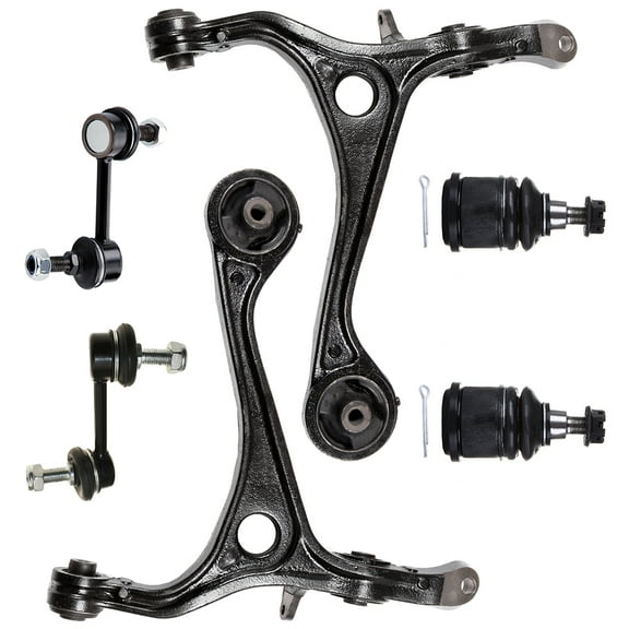 ECCPP Control Arm Kit 2003 2004 2005 2006 2007 2008 for Acura TSX for Honda for Accord - Lower Ball Joints Lower Control Arms FRONT SWAY BAR ENDLINK Front Sway Bar Endlink