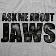 thumbnail image 4 of Youth Ask Me About Jaws Cool Movie Flip Shirt for Kids, 4 of 7
