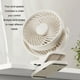 thumbnail image 5 of Ventilador USB Recargable Con Pinza Funcionamiento Ligero Y Silencioso Con Rotación De 360 ​​Ideal Para Viajes De Oficina Carga De 4 Velocidades Tipo C Para La Playa Camping, 5 of 7