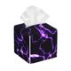 thumbnail image 1 of Fotbe Galaxy Lightning Porta Pañuelos Decorativo de Cuero, Caja Cuadrada Moderna para Pañuelos Faciales, Organizador y Dispensador 5x5x5'', 1 of 7