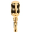 thumbnail image 4 of LEEYNEER Geynutaly Drop-Resistant Vintage Classic Dynamic Microphone  Gold, 4 of 7
