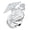 Silver, variant on Weather Resistant Car Decal Celebrating US Marine Corps 250th Anniversary Featuring 3D Shape & Coloring for Auto