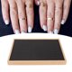 thumbnail image 1 of Organizador De Cajones De Joyería ANGGREK Estuche De Almacenamiento De Anillos Multiusos Interior Suave Con 100 Ranuras Resistente Al Desgaste 35,5 x 24,5 x 3,5 cm, 1 of 7