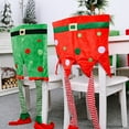 thumbnail image 4 of Coxeer Christmas Chair Cover Festival Decorative Cute Chair Protector Chair Back Cover, 4 of 10