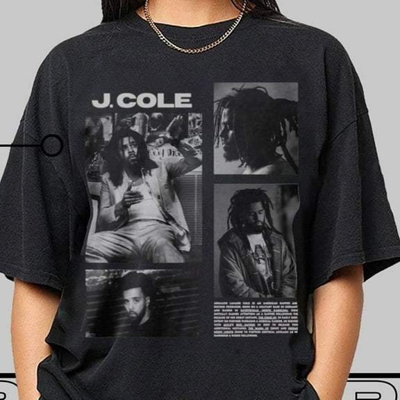 J Cole Graphic T-Shirt, Rapper Hip Hop Retro 90s Shirt, Gift for Women and Men, Middle Child Music Lover, K Dot, Unisex Tshirt