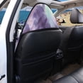 thumbnail image 4 of KUIFORTI Tie Dye Towel Seat Covers for Cars SUV Trucks,Washable Car Seat Protector from Sweat,Food,Dirt After Gym Swimming,Waterproof Car Seat Protector Cover,Purple, 4 of 6