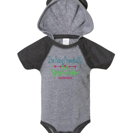 

Inktastic I m Being Promoted to Big Sister Gift Baby Girl Bodysuit