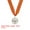 Silver, variant on Unique Bargains 2 Inch Olympic Style Gold Award Medals 1st Prize with Neck Ribbon, 6 Pieces