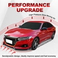 thumbnail image 5 of Ikon Motorsports Front Bumper Lip Compatible With 2021-2022 Honda Accord Carbon Fiber Print IKON V1 Style PP 3PCS Front Lip Splitter Kit, 5 of 7