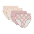 thumbnail image 3 of Buyless Fashion Little Girl Toddler Panties Assorted Prints Soft Cotton Big Kids Briefs Underwear 4 Pack - BW21-GD-9-10, 3 of 7