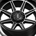 thumbnail image 4 of Motiv Off Road 428MB BALAST 428MB-8905218 18X9 5X5.50 / 5X150 (+18) MTV 428MB Balast (HB 110.2) Gloss Black With Machined Face Accents Cast Aluminum, 4 of 4