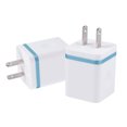 thumbnail image 2 of Shisuyan 2Pcs USB 5v2a Power Adapter Universal Fast Charging USB Smart Adapter With US Plug Skyblue, 2 of 8