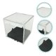 thumbnail image 5 of Homoyoyo Caja Display Para De Béisbol Con Transparente Y Durable Negro, 5 of 7