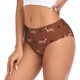 thumbnail image 2 of Fotbe Dachshund Dog Puppy Calzones Estampados para Mujer – Ropa Interior de Algodón, Cómoda, Suave y Elástica-X-Small, 2 of 6