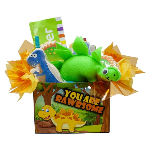 You Are Rawrsome Dinosaur Themed Gift Box (in Green)