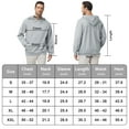thumbnail image 6 of Pepypepy Men’s Pullover Hoodie, Lightweight Cotton Hooded Sweatshirt, Size: S-XXL, 6 of 8