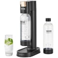 thumbnail image 1 of Sparkling Water Maker, Soda Maker Machine for Home Carbonating, Seltzer Water Starter Kit with 2 BPA-free 1L PET Bottles, 1 of 5