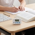 thumbnail image 3 of REGALWOVEN Kitchen Timer with Loud Alarm, Magnetic Backing and Stand, Digital Cooking Timer for Kitchen and Training White-blue, 3 of 5