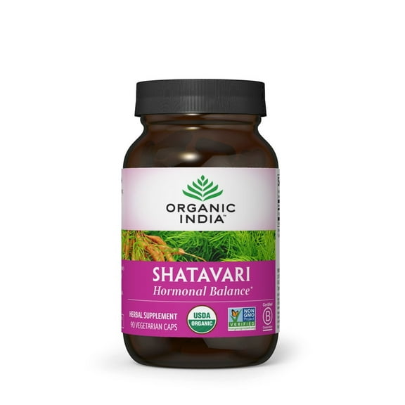 Organic India Shatavari -- 90 Vegetarian Capsules