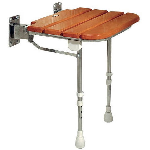 ARC DS4030-WS Deluxe -Slatted Seat without Back and Arms, Wood