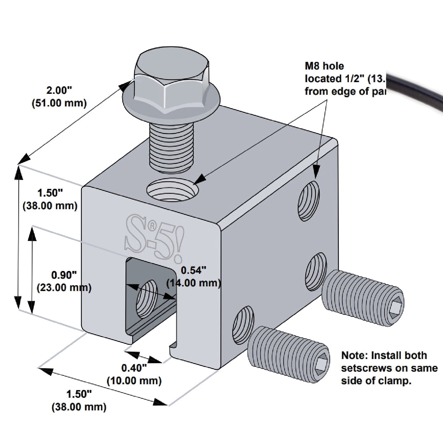 S-5! S-5-S Roof Clamp for Standing Seam Metal Roof, 5 Pack