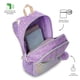 thumbnail image 5 of TOTTO Mochila Escolar Grande para Niña con Bolsillo para Botella | 18 L - KACTY L Purpura G, 5 of 6