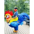 thumbnail image 3 of Adult Inflatable Chicken Costume Air Blowing Rooster Suit Riding On Chicken Costume Halloween Funny Dress Up Cosplay Easter,Height 59"–74.8",Rooster, 3 of 6