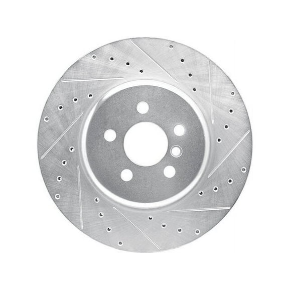 Front Right Brake Rotor - Compatible with 2017 - 2023 BMW 530i 2018 2019 2020 2021 2022