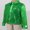 Green, variant on Aislor Aislor Kids Boys Long Sleeve Shiny Sequined Shirts Latin Jazz Dancewear Boys Stage Performance Costumes Fancy Shirt Tops