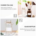 thumbnail image 2 of 2 Pcs Glass Reagent Bottle Vases Juicing Bottles Pour Spouts for Transparent, 2 of 8