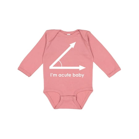 

Inktastic I m Acute Baby Gift Baby Boy or Baby Girl Long Sleeve Bodysuit