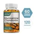 thumbnail image 5 of Glucosamina y condroitina: suplemento para el fortalecimiento de los huesos, la salud de las articulaciones y la densidad ósea - 120 cápsulas, 5 of 5