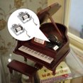 thumbnail image 4 of OUNONA 2pcs Musical Box Part Silver Plated Metal For DIY Musical Boxes And Giving, 4 of 6