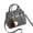 Dark Gray, variant on bravefron Leather Crossbody Bag Adjustable Strap Large Capacity Handbag Fashion Womens Bag Zipper Pocket Convertible Shoulder Handheld Bag