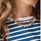 thumbnail image 2 of 2026 Sweetheart Design Multi Colour Love Heart clavicle Chain Baroque Choker Necklace, 2 of 4
