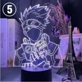 thumbnail image 2 of Anime 3D Naruto Uzumaki Uchiha Itachi Sasuke luces nocturnas que cambian de Color figura de acción juguetes Akatsuki Madara Obito modelo lámpara, 2 of 5