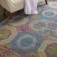 thumbnail image 6 of Nourison Global Vintage Bohemian Multicolor 5'3" x 7'6" Area Rug, (5' x 8'), 6 of 8