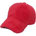 thumbnail image 1 of LinYooLi Plush Baseball Cap for Women Faux Rabbit Fur Sports Hat Warm Fluffy Winter Hat 2022, 1 of 5