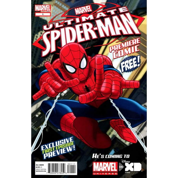 Ultimate Spider-Man Premiere Comic #1 VF ; Marvel Comic Book