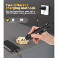 thumbnail image 3 of 40kHz Ultrasonic Cutter: 35w Ultrasonic Cutter with 50 Replacement Blades and OLED Display -Suitable for Printed US Plug,1*set ultrasonic cutter, 3 of 8