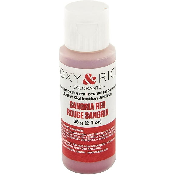 Cocoa Butter, Sangria Red 2 Ounces by Roxy & Rich