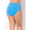 thumbnail image 2 of Swimsuits for All Women's Shimmer Tie Waist Swim Brief, 2 of 3