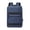 Blue BU, variant on Latrodar Men Backpack 15.6 In USB Charging Laptop Computer Bag Casual Business Well-Made Black 12x8 Inch Home Tools