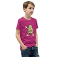 thumbnail image 2 of Avocado Youth Short Sleeve T-Shirt (Berry, XL), 2 of 3