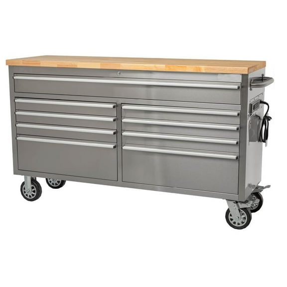 M optimized 96" Tool Chest Tool Box Mobile 24 Drawers Storage Rolling Cabinet with Wheels Lock Key Locking System Drawer Liners for Garage Warehouse Repair Shop