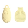 thumbnail image 1 of Bolsa de agua caliente de silicona con funda Bolsa de agua caliente portátil para niños Mujeres Gran regalo Calentador de pies de dibujos animados Beige, 1 of 8