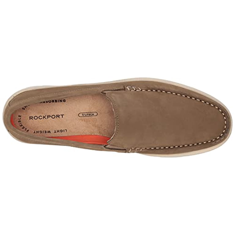 Rockport Men\'s Palmer Venetian Loafers Tan Leather Upper Size 12 Amazon.com | Rockport Preston Venetian Mens Slip On 65 2E US  main image 3