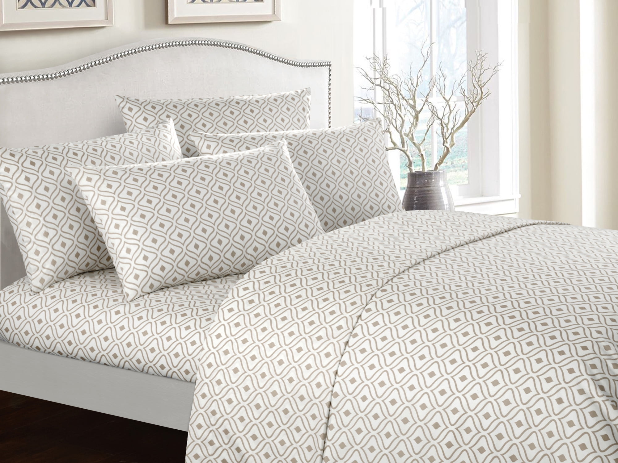 Home Sheets & Pillowcases Bamboo Essence Princess Diamond Queen Sheet